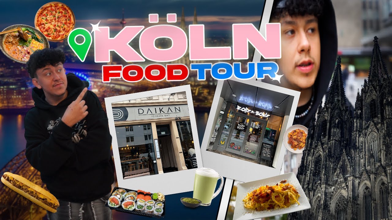 MEINE OFFIZIELLE K&Ouml;LN FOOD TOUR 2023! 😍 🍜 I Rolandocbr