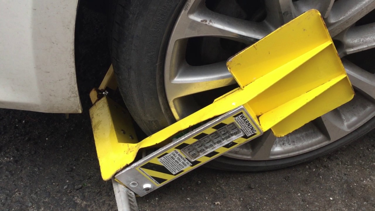NYC boot removal