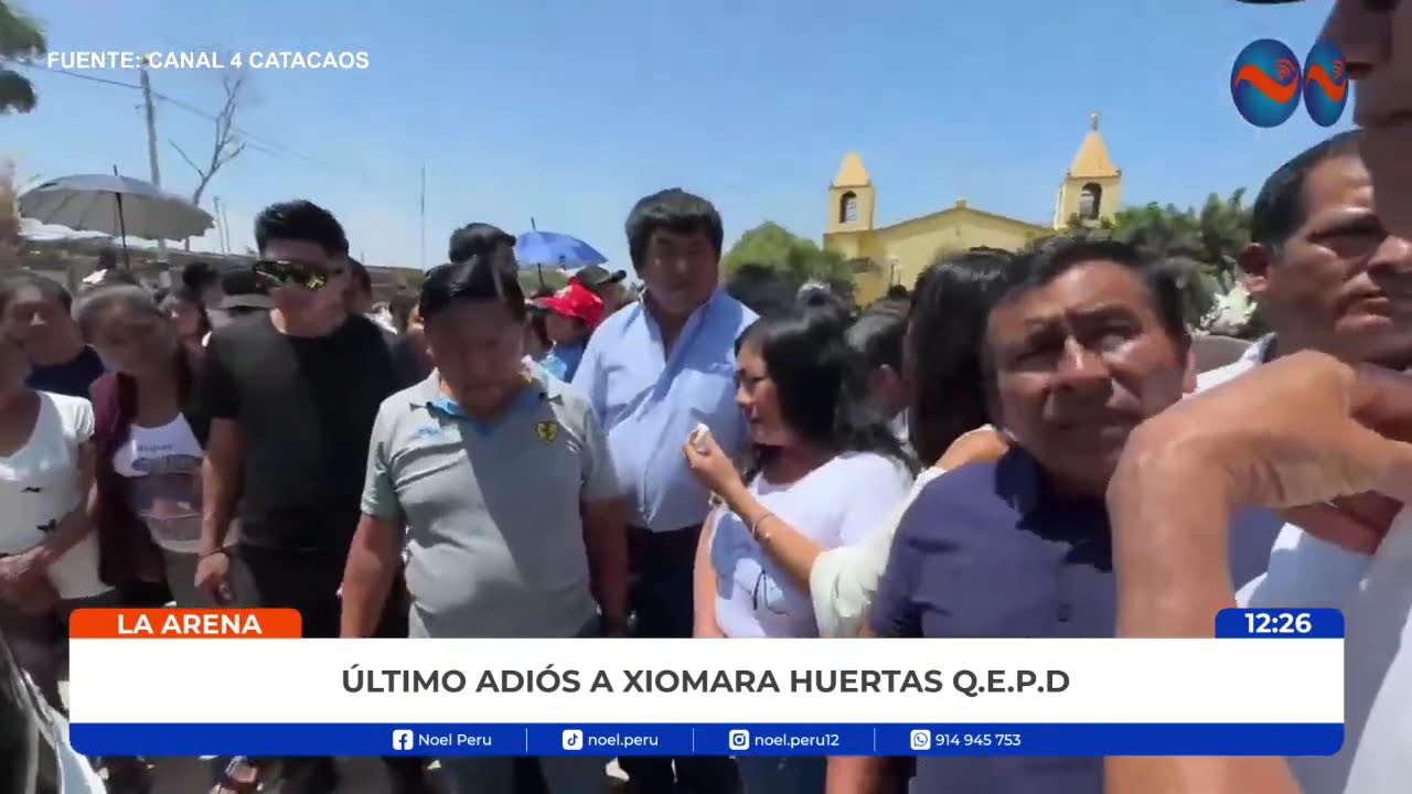 ÚLTIMO ADIÓS A XIOMARA HUERTAS Q.E.P.D