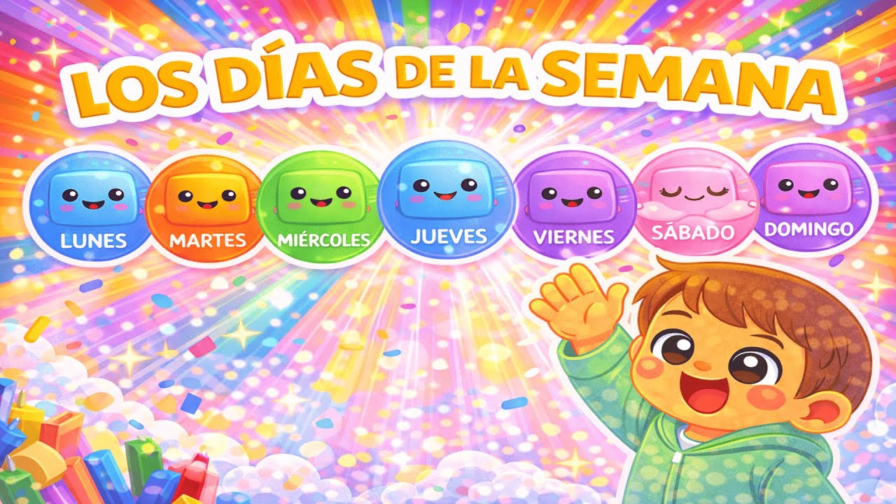 Los dias de la semana canción para niños