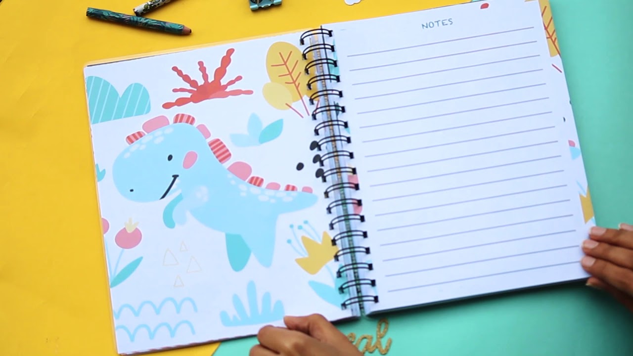 Happy Wagon's KIDS PLANNER - Undated planner with fun activities