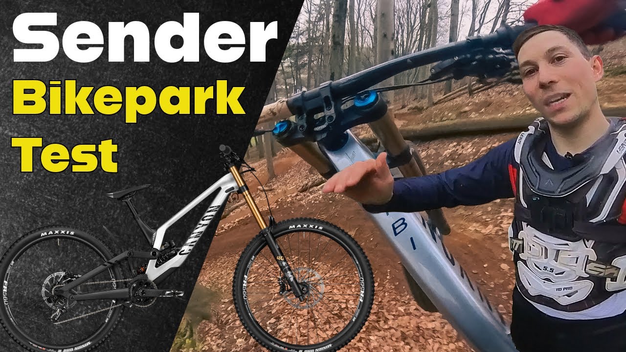 Canyon Sender Mullet I so fährt es sich! First Test in Osternohe 2024