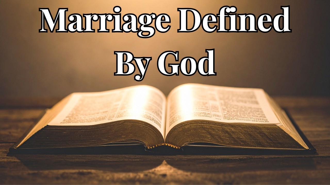 Marriage Shaped by Scripture, Not Culture