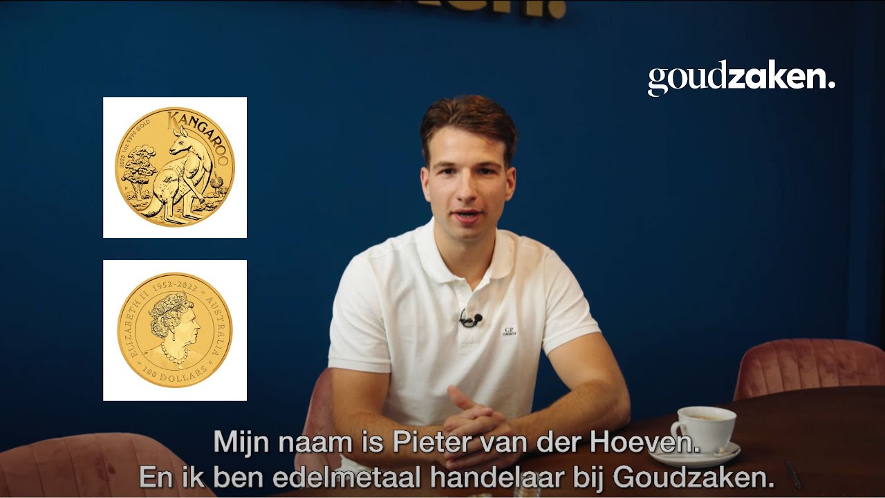 Gouden KANGAROO munt 1 troy ounce (99,9% PUUR) - Goudzaken