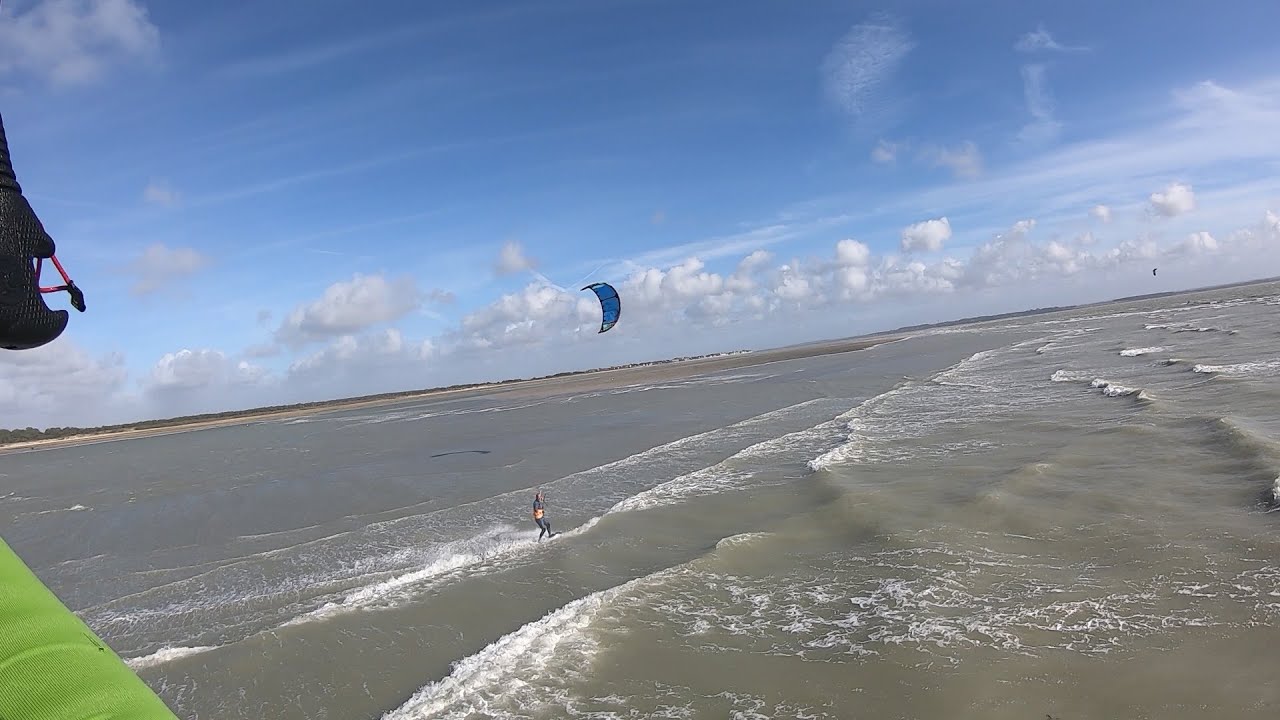 Kitesurf Cayeux - Le Crotoy en mode balade de fin d'été