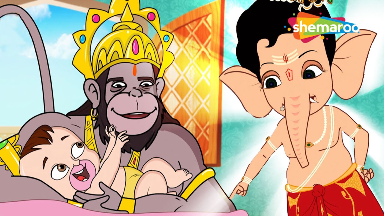 The Amazing Story of Ganesh and Hanuman