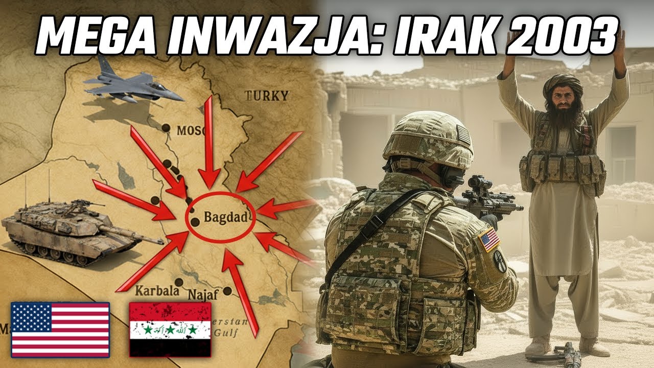 Najbardziej brutalna inwazja XXI wieku: Irak 2003