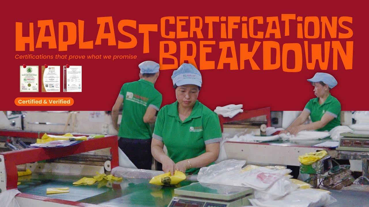 HAPLAST Certifications Breakdown | Quality, Safety & Sustainability