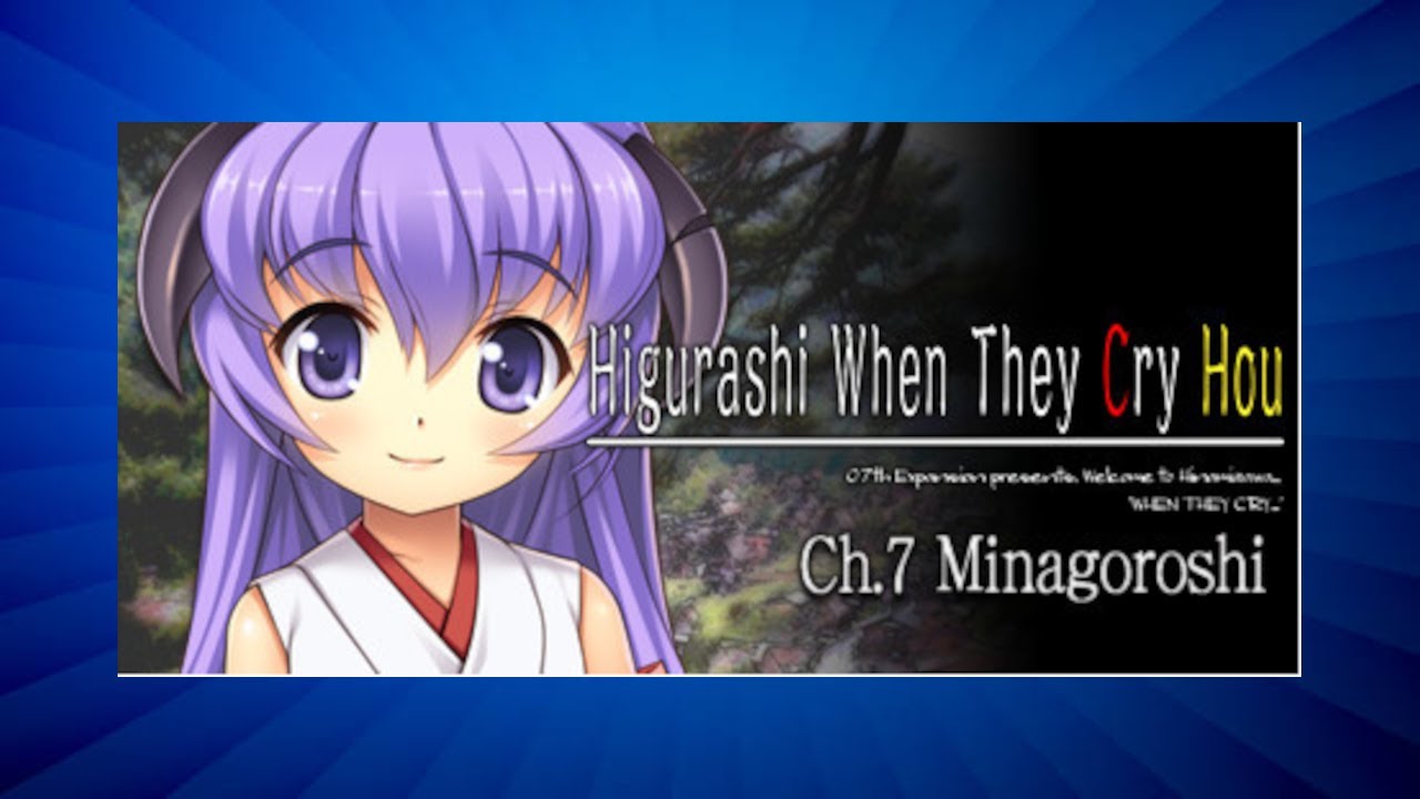 👀[1/4] -Higurashi When They Cry Kai: Chapter 7 - Minagoroshi - Steam version with 07th-Mod
