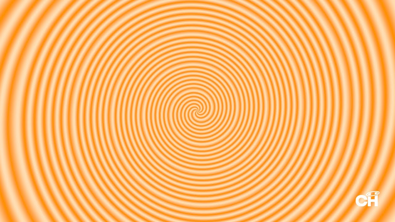 🟧 Orange Creamsicle Color Spiral 1 Hour #spiral #trippy #orange