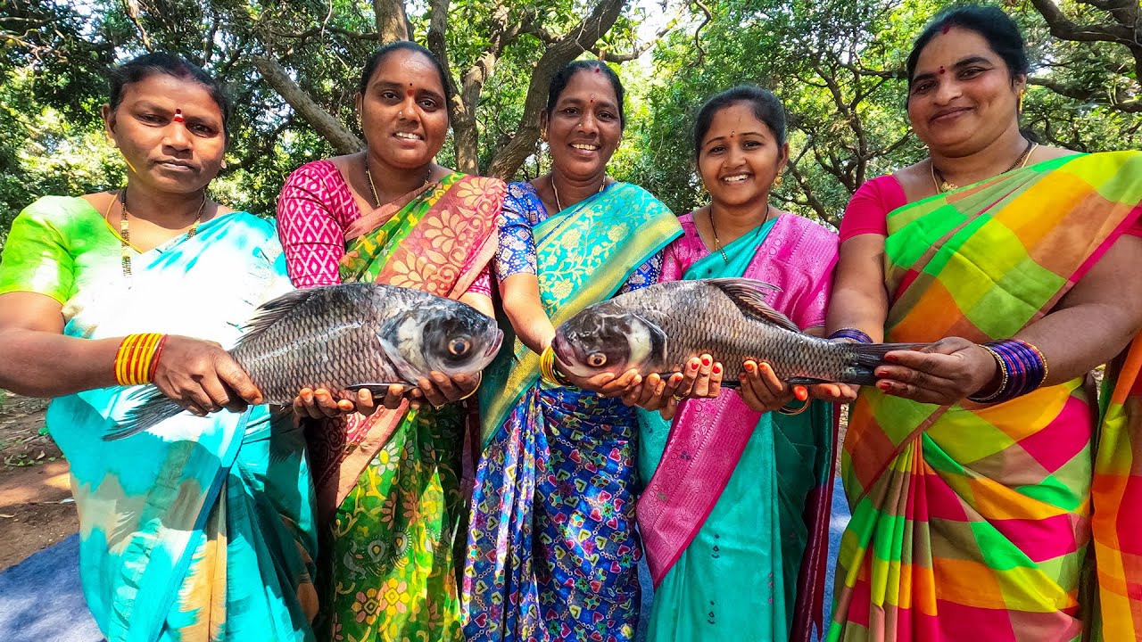 తెలంగాణ చేపల పులుసు..! TRADITIONAL FISH CURRY WITH TAMARIND| Telangana village food | Telangana