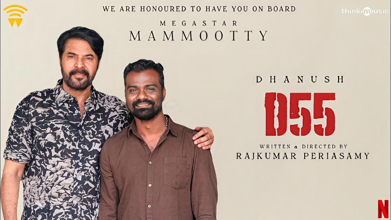 D55 CAST AND CREW ANNOUCEMENT | DHANUSH | RAJKUMAR PERIYASWAMY | NK