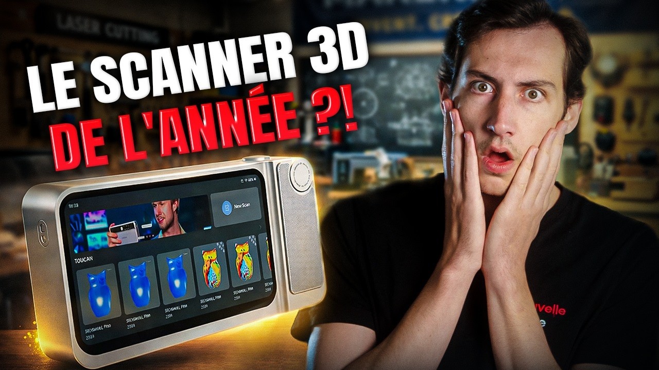 Review du scanner 3D Toucan !!