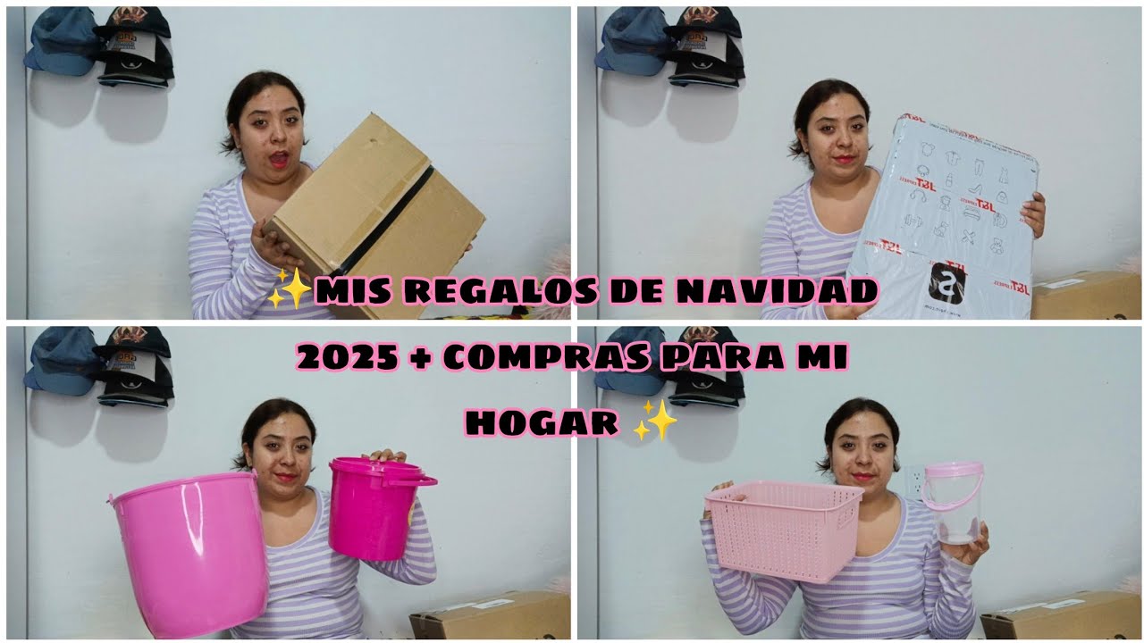 Mis regalos de navidad 🎄 + Compras para mi hogar 🛍