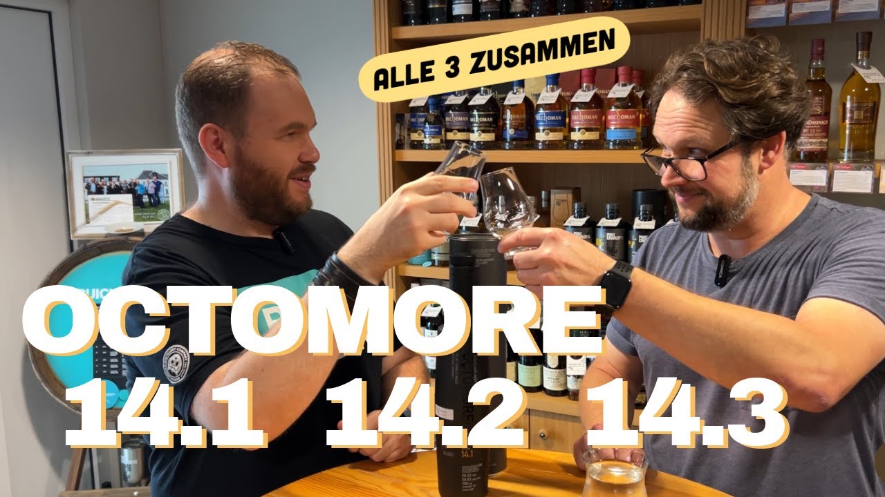 Octomore 14.1, 14.2 und 14.3 - Alle 3 zusammen mit Dirk Schlüter - Verkostung | Friendly Mr. Z