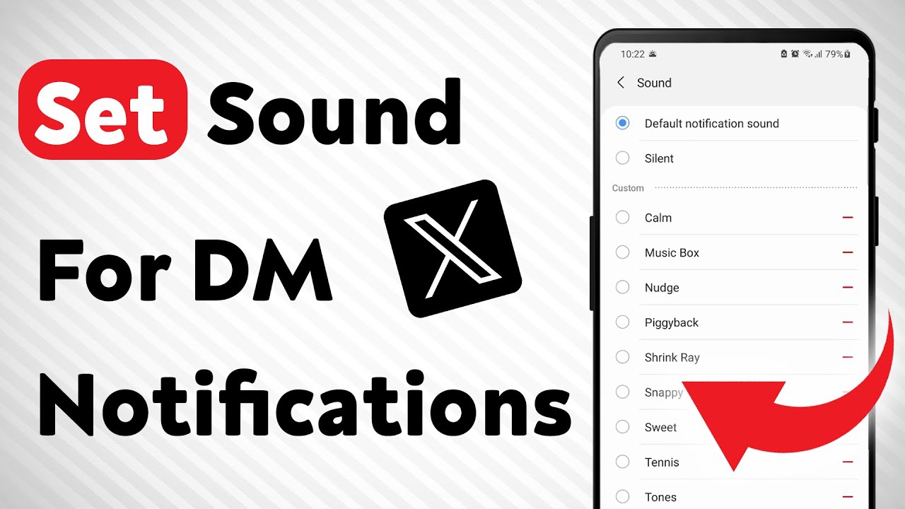 How To Set Sound For DM Notifications On X App (Updated)