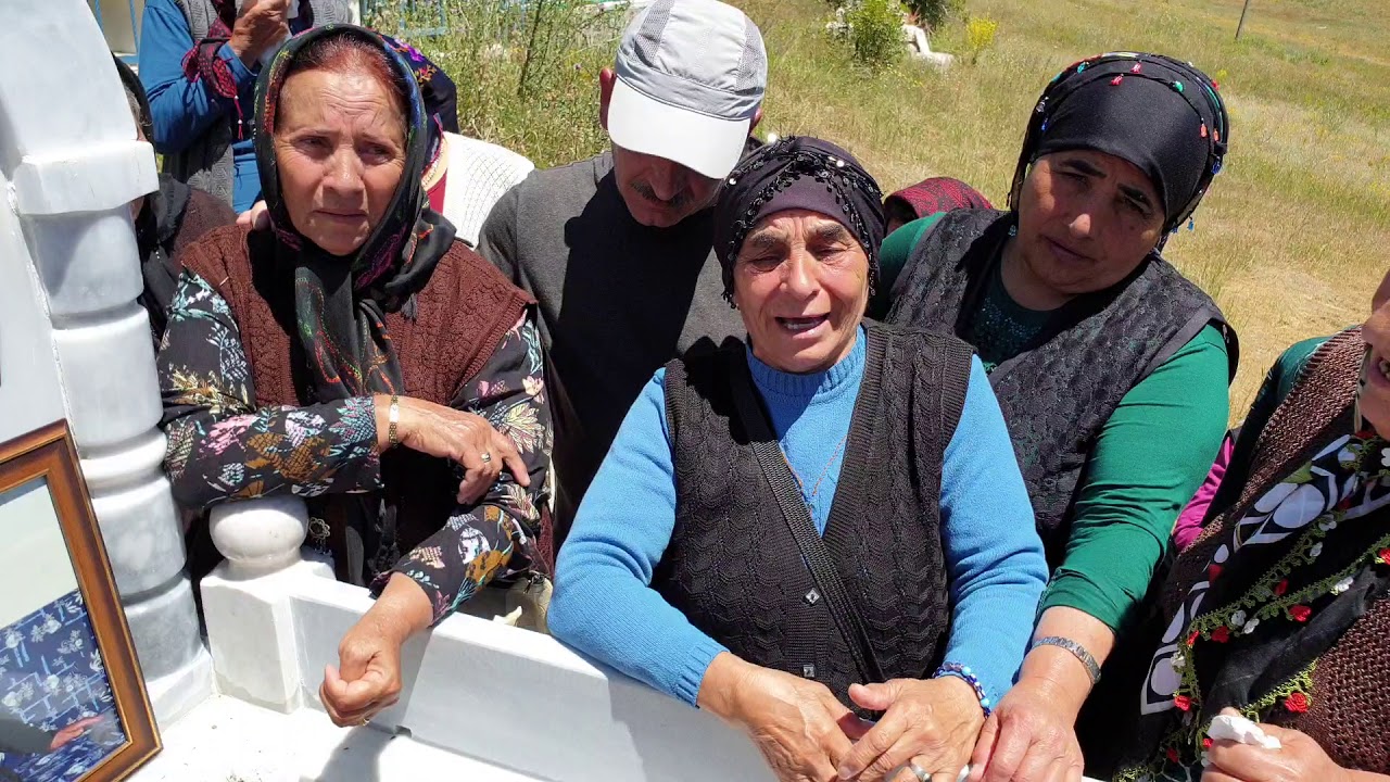 Sivas imranlı kürkçe ağıtlar Kapıkaya köyü Hanım Taşdelen mezar