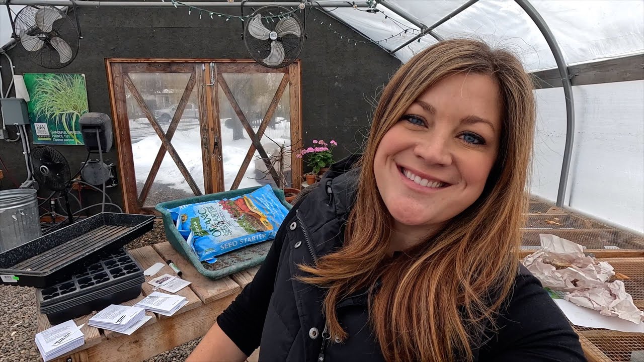 Planting Flower Seeds: Echinacea purpurea & SO Many Geraniums (370!)! 😆🙌💚 // Garden Answer