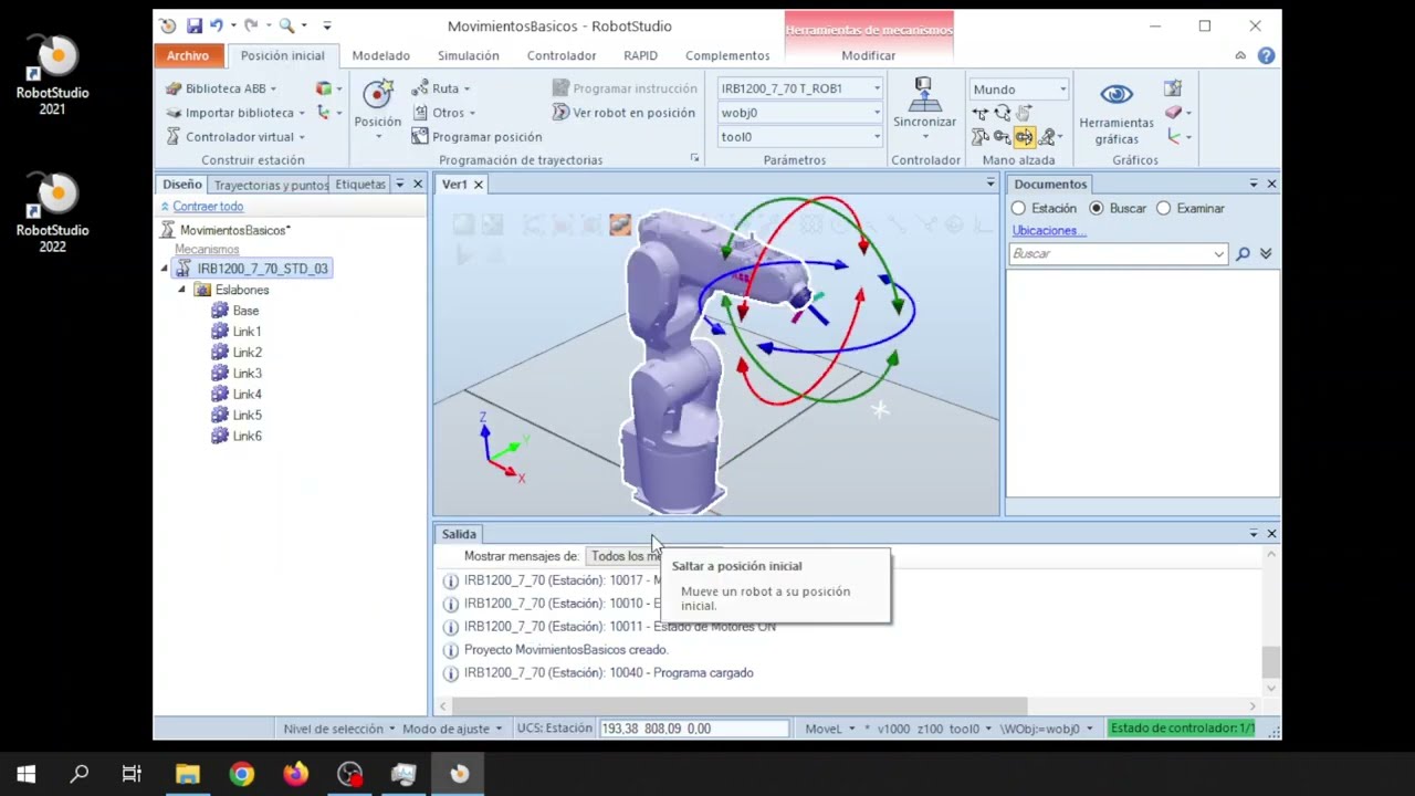 RobotStudio - 01 - Crear un proyecto