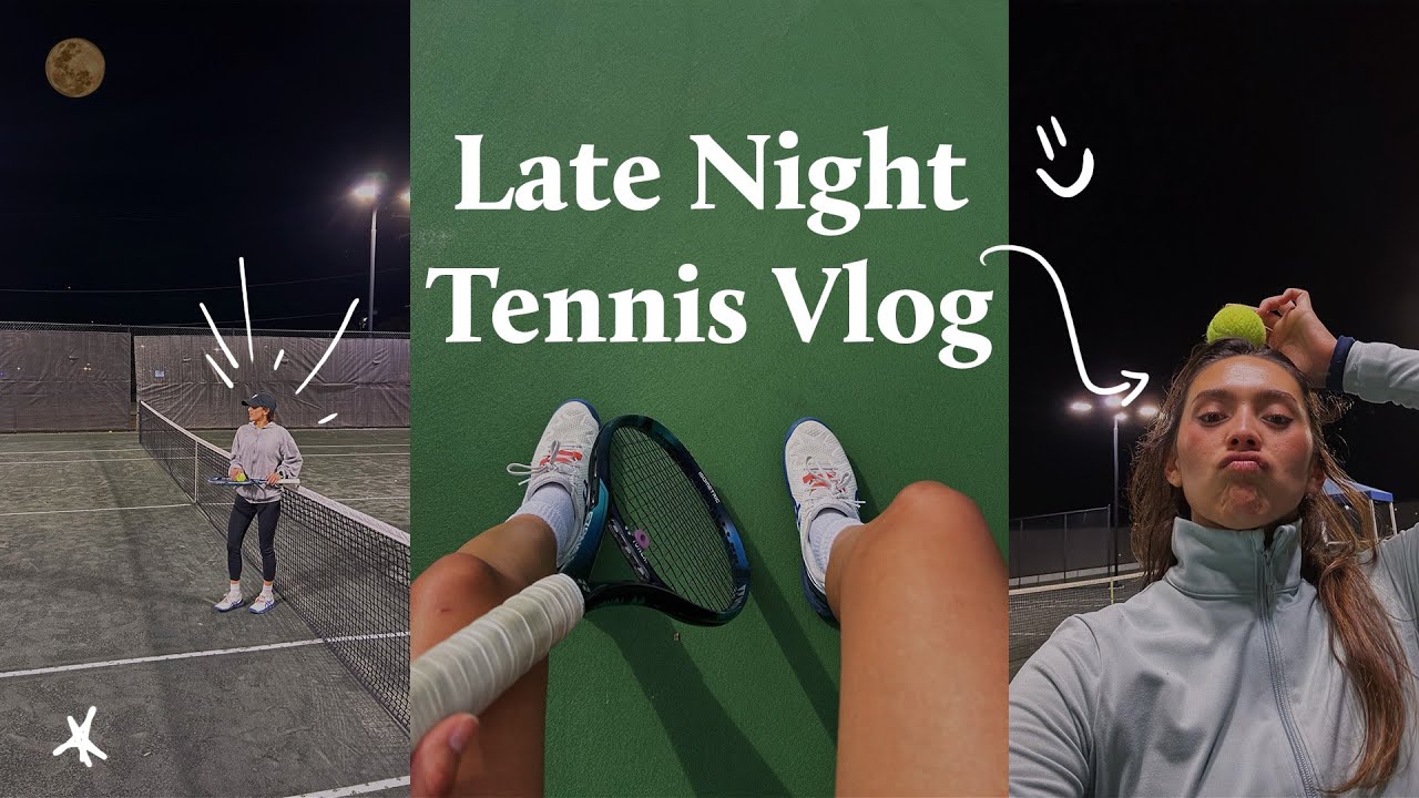 A weekend of TENNIS VLOG | watching Australian Open, tennis tournament, tennis lifestyle & more