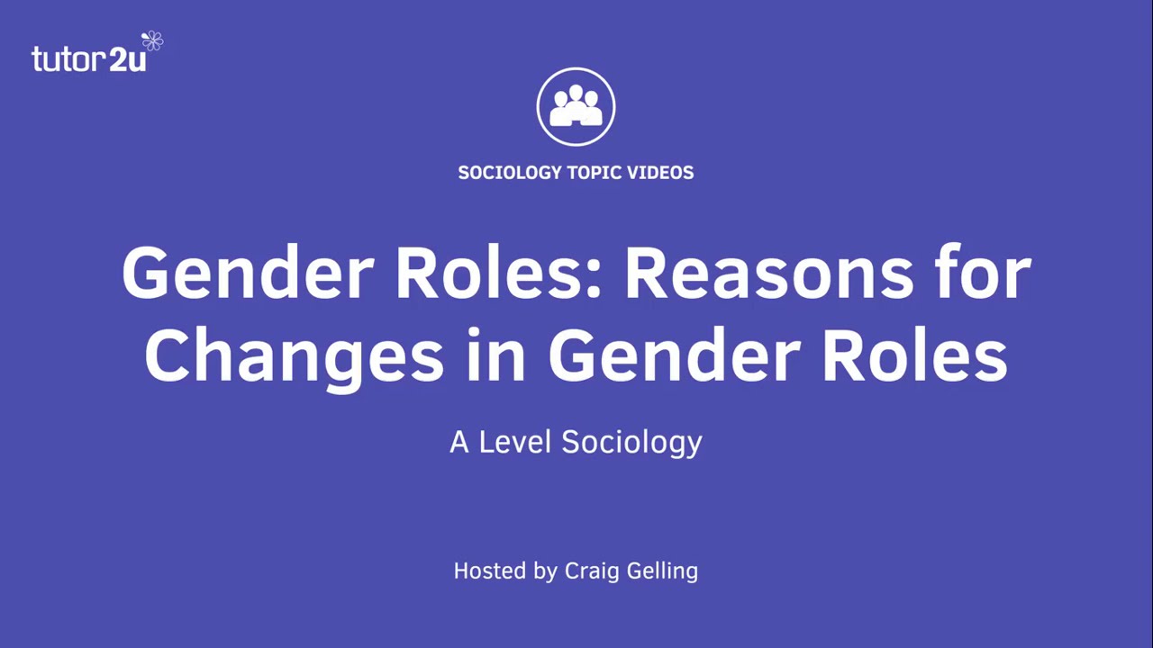 Gender Roles & Relationships | Changing Gender Roles | A Level Sociology - Families