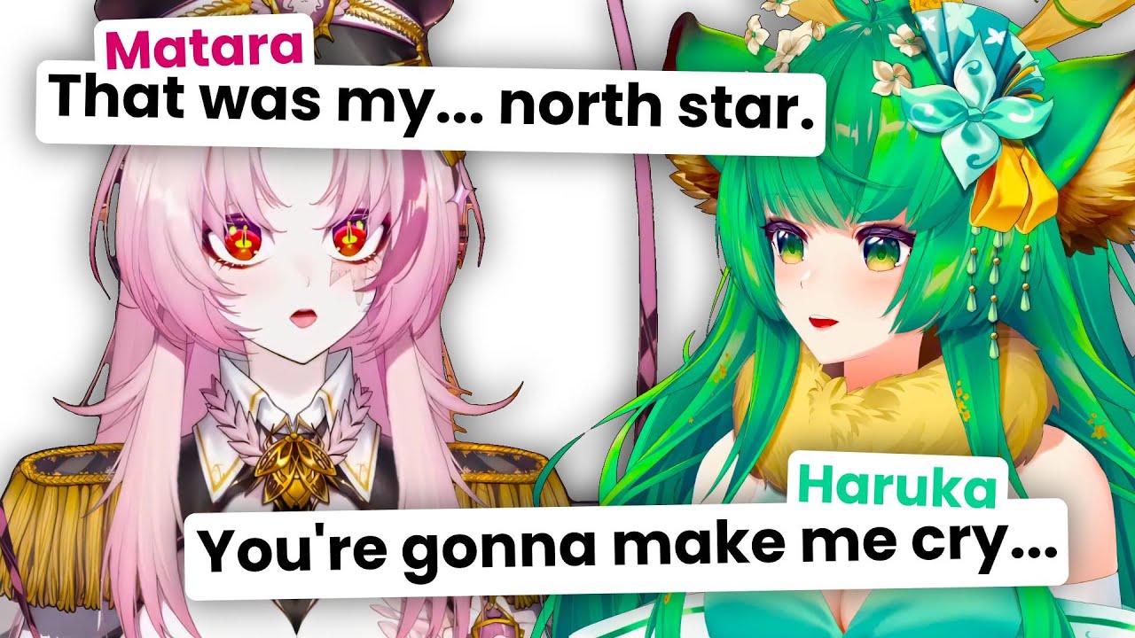 Haruka gets emotional when Matara tells her that she was one of her greatest inspirations...