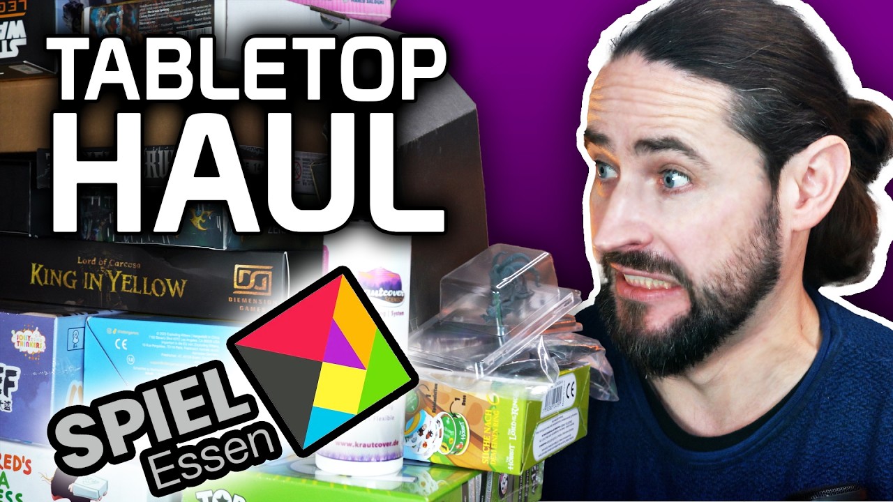 SPIEL '25: Tabletop HAUL & Erfahrung | DICED