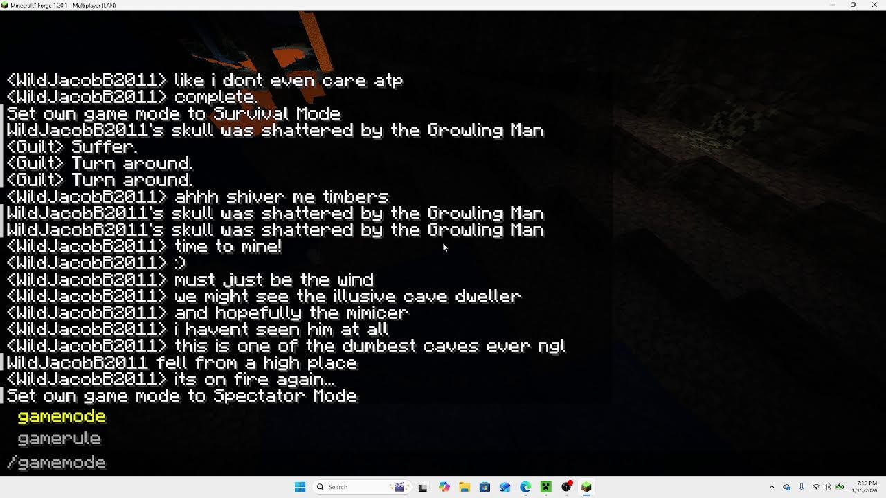 Minecraft Horror With Friends..