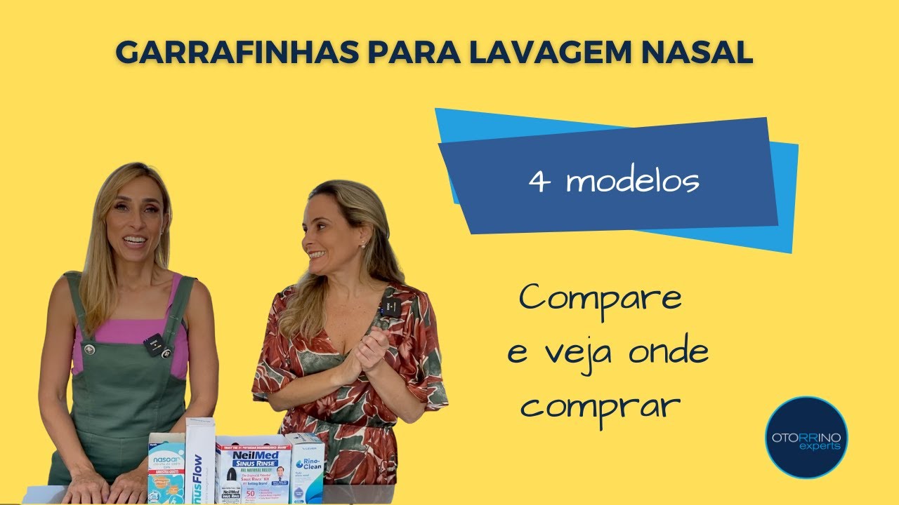 Lavagem Nasal para Sinusite. Qual a Melhor Garrafinha para Lavagem Nasal?
