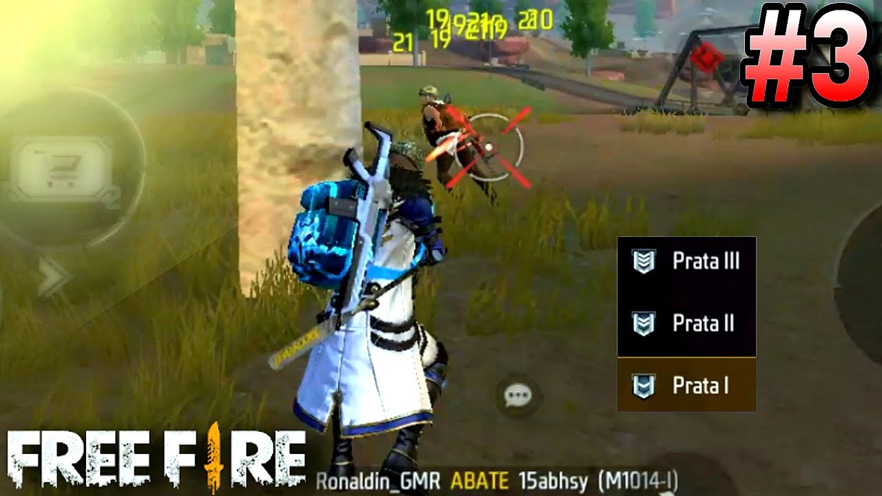 Come&ccedil;ando uma Ranqueada no Prata! Free Fire