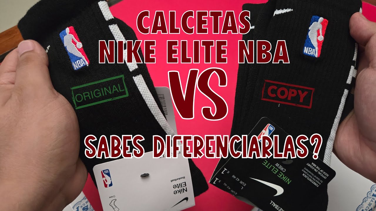 Calcetas NIKE ELITE NBA│Sabes cuales son las originales de las chinas?│Diferencias y detalles
