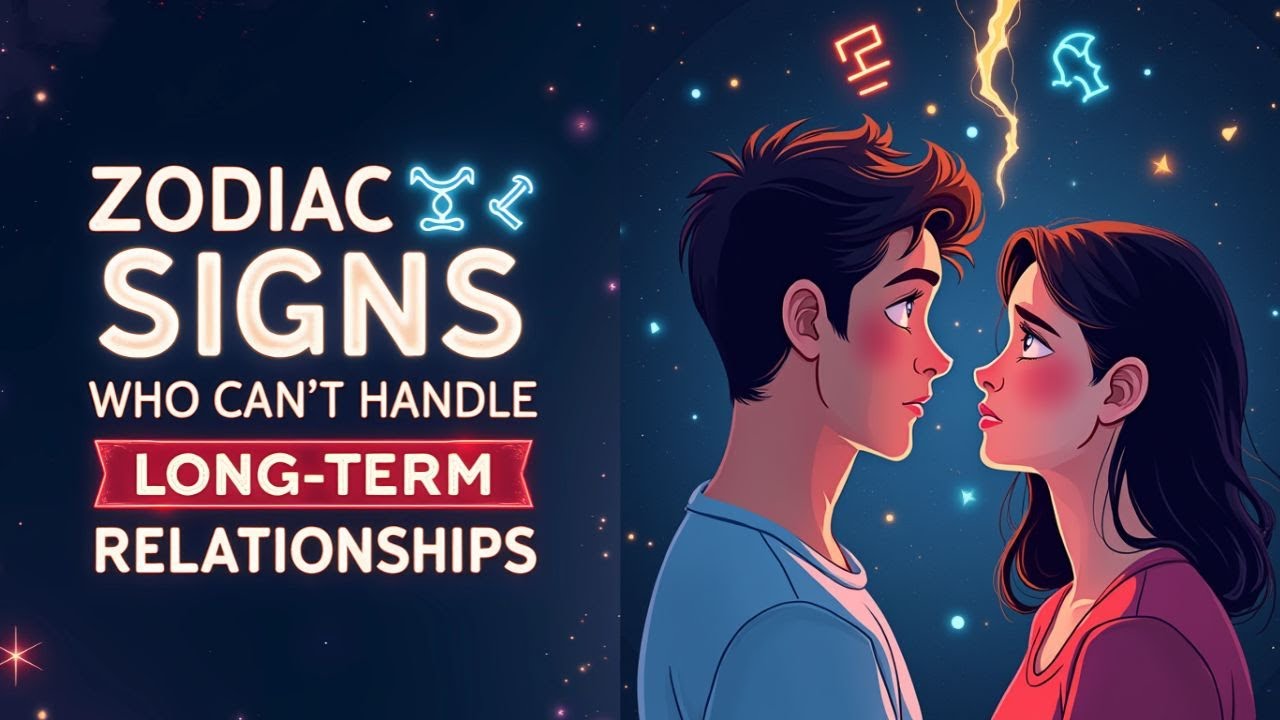 💔 Zodiac Signs Who Can’t Handle Long-Term Relationships 💔