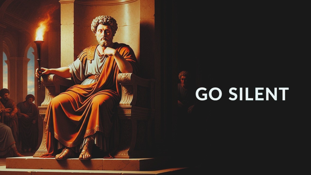 The Moment You Go SILENT, You Become Dangerous — Marcus Aurelius