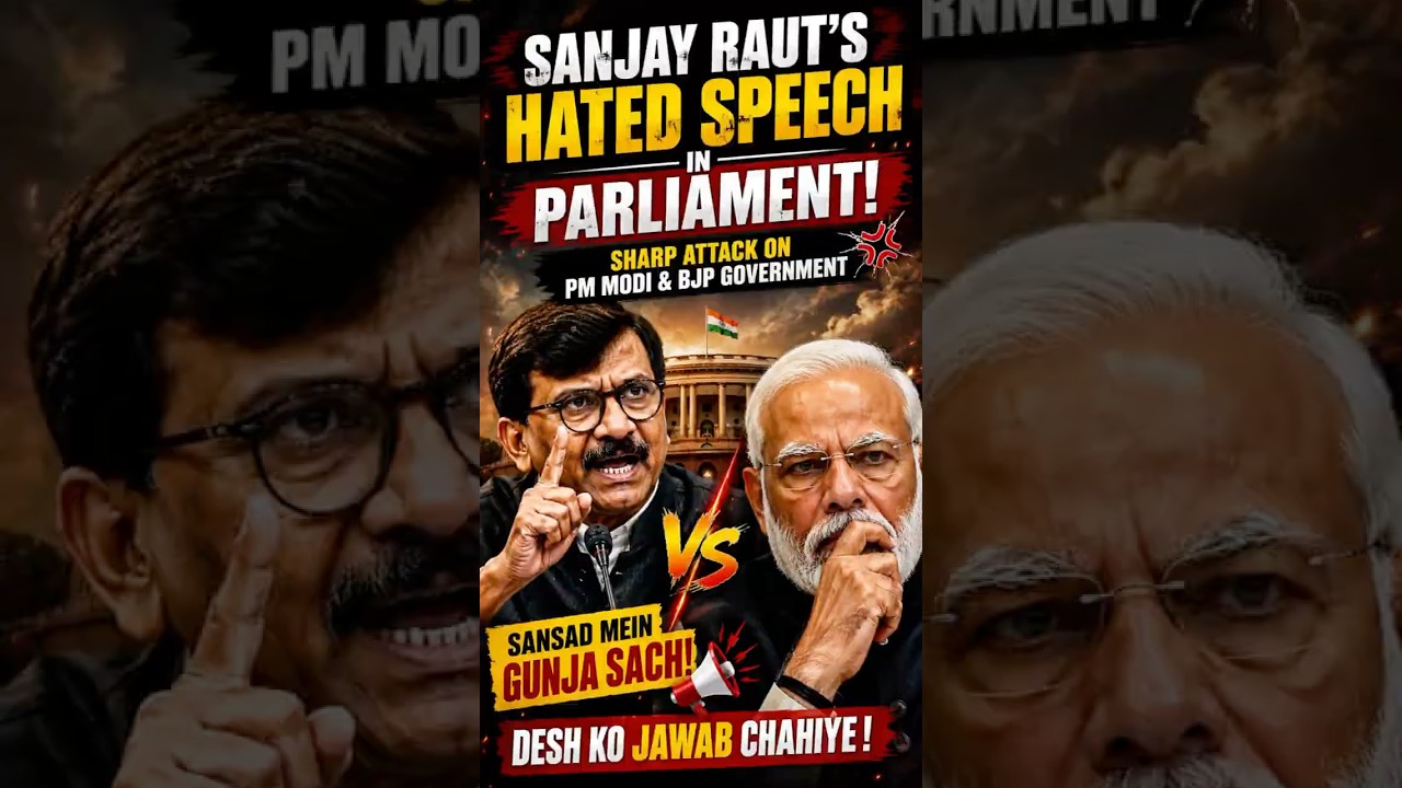 PARLIAMENT HEATS UP! Sanjay Raut&rsquo;s Fiery Attack Sparks a Political Storm!