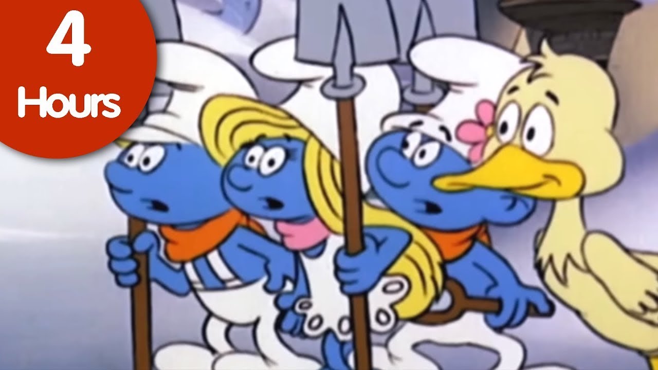 The Smurfs 4 Hour Compilation for Kids! | Four Seasons and Mother Nature | WildBrain Max