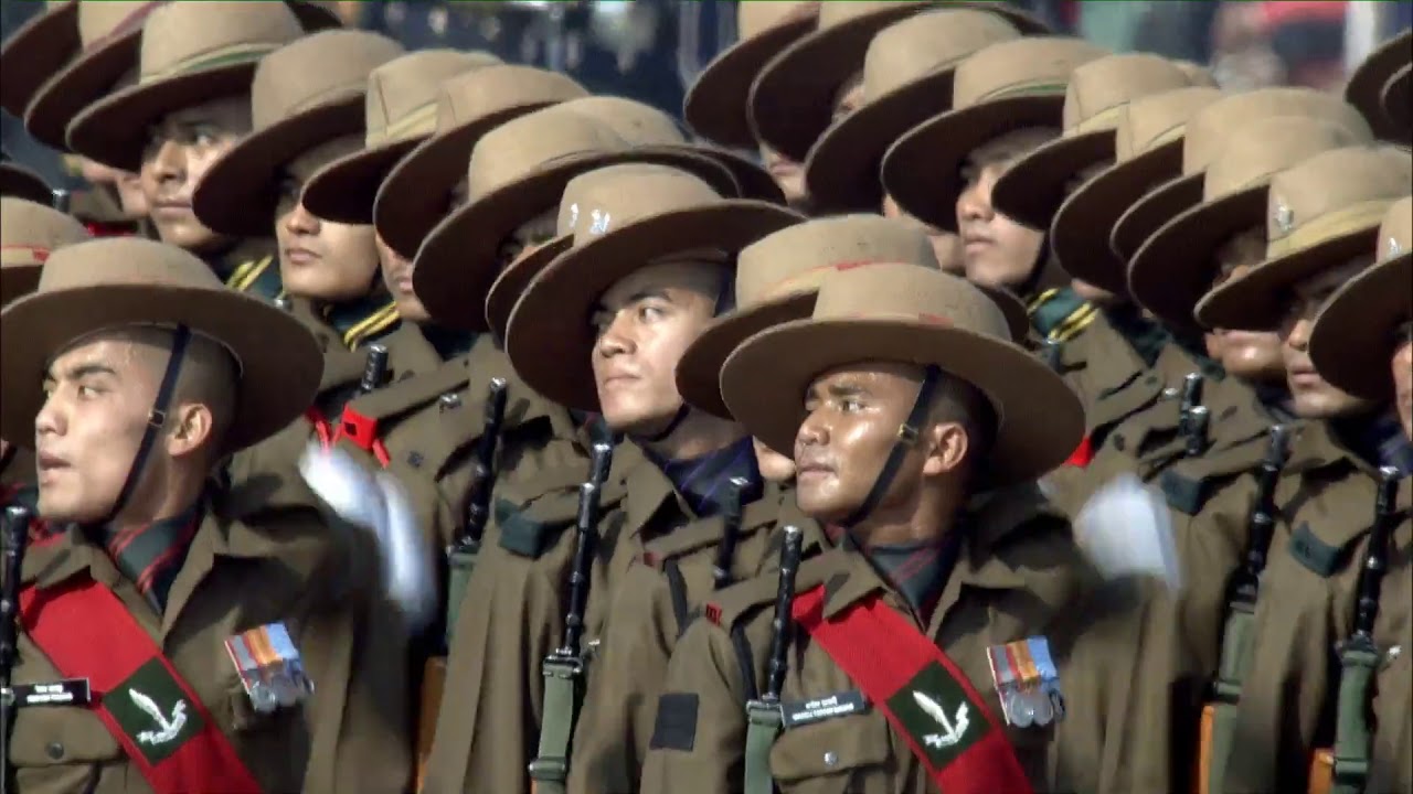 Republic Day Parade 2019 -- Gorkha Regiment