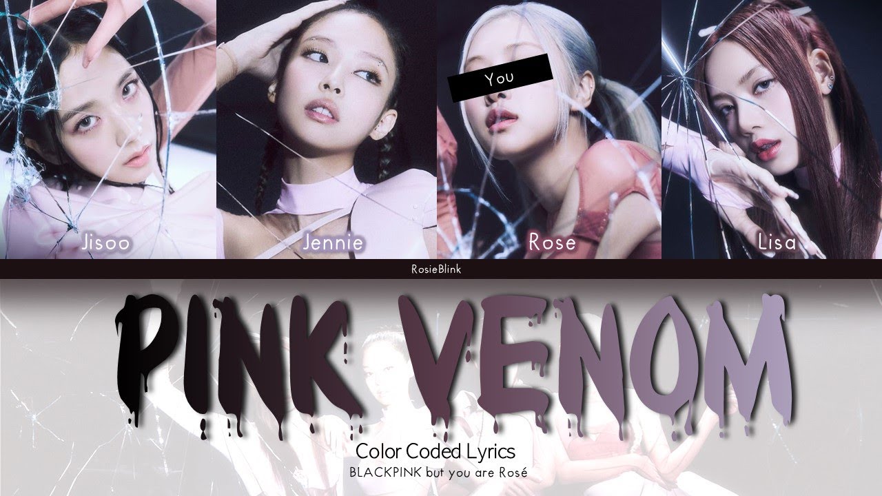 BLACKPINK (블랙핑크) BUT YOU ARE ROSÉ - PINK VENOM (Karaoke Vrs. 4 members) [Han|Rom|Eng]