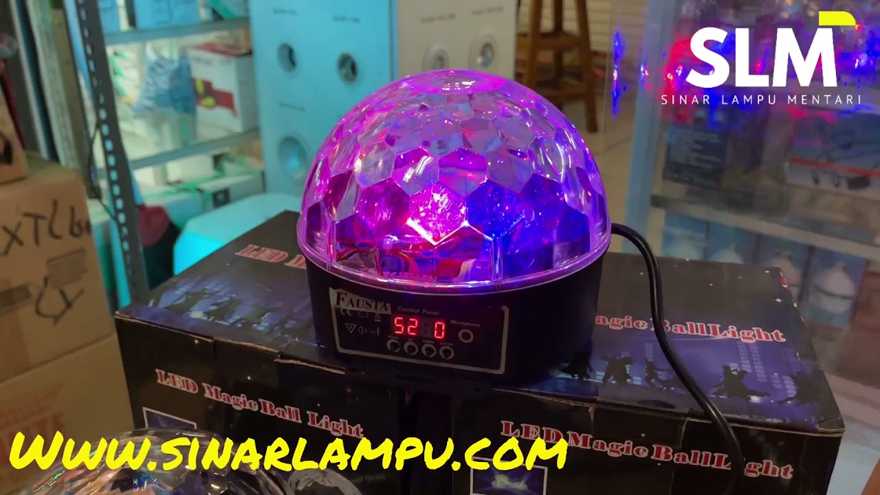 Lampu Disco Jamur Warna Warni Memukau!