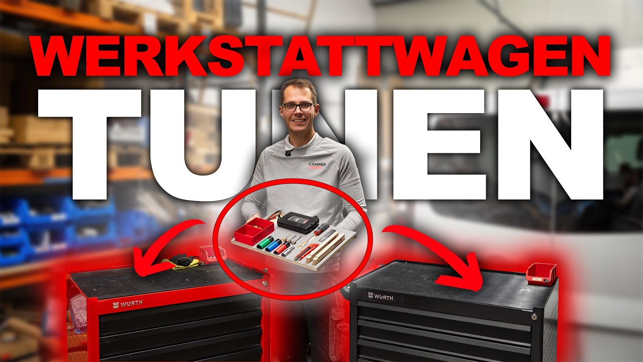 Werkstatt-Upgrade: So organisieren wir unsere Tools für den perfekten Camper-Ausbau