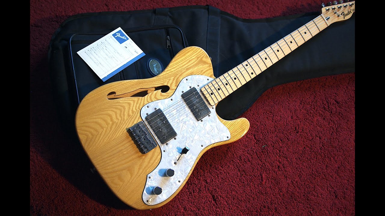 Fender Telecaster Thinline JV TN72-70 1982-84 Mint Fuji-gen Japan