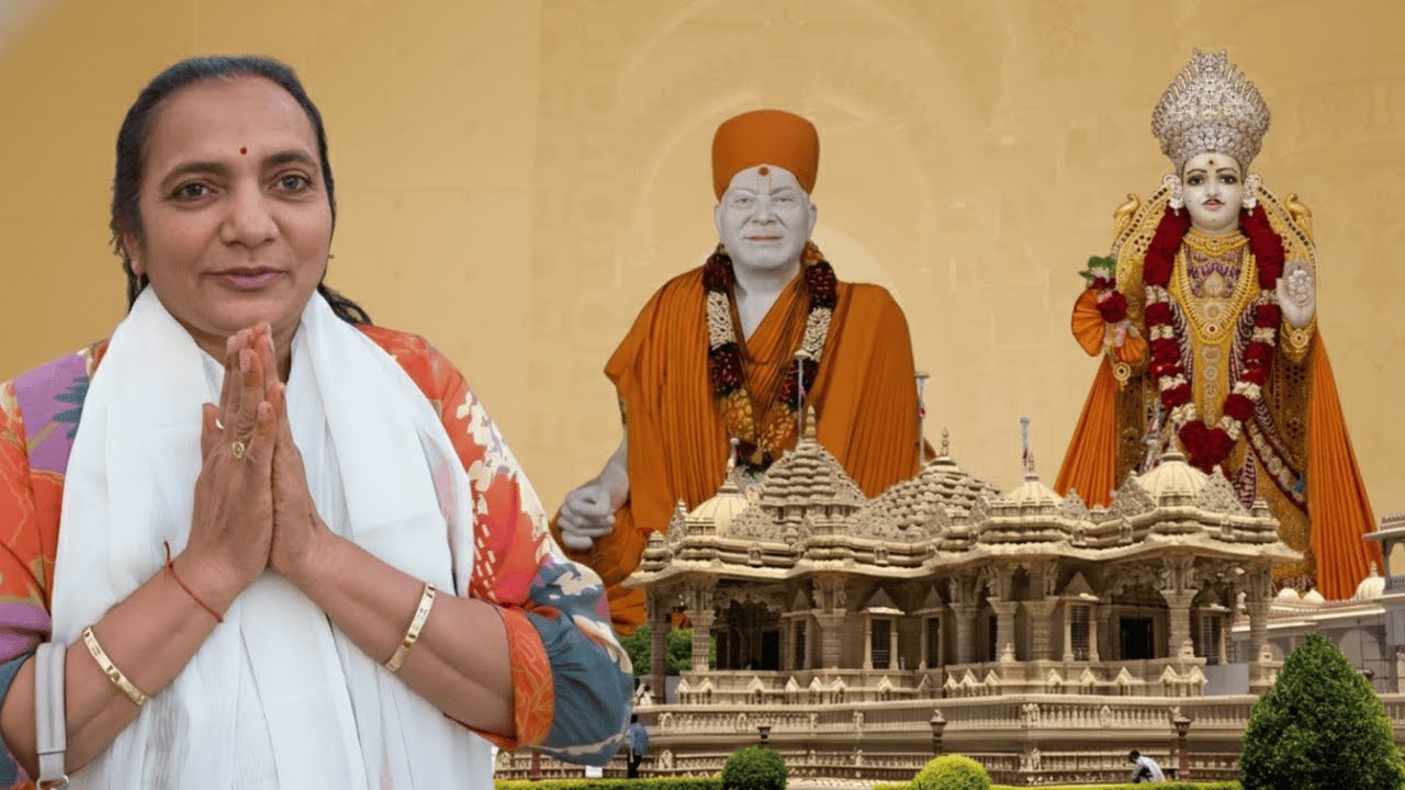 અક્ષર દેરી ગોંડલ Vlog | #hansabaainamerica #familyvlog #temple #baps #gondal #aksharderi