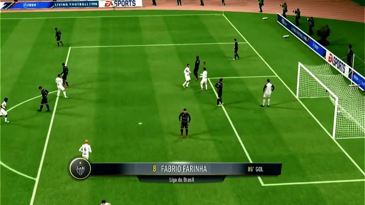 Liga Do Brasil Fifa 19 PS3 Melhores Momentos