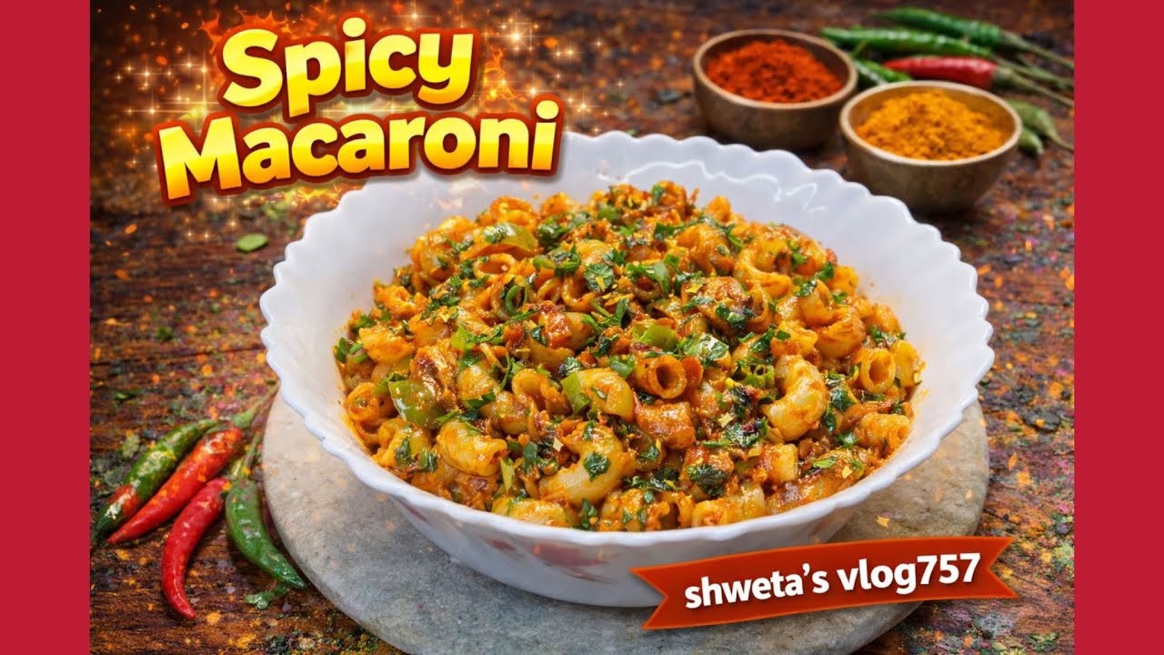 Spicy macaroni 😜😋 ||Macaroni || #spicy  #viralvideo #trending #recipe #youtube #vlog #cooking 