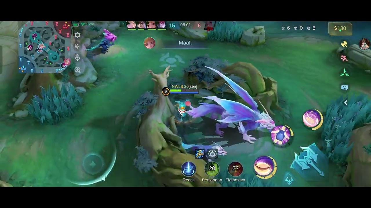 Bocil nana gajah. #mobilelegends #nanagajah #mlbb 