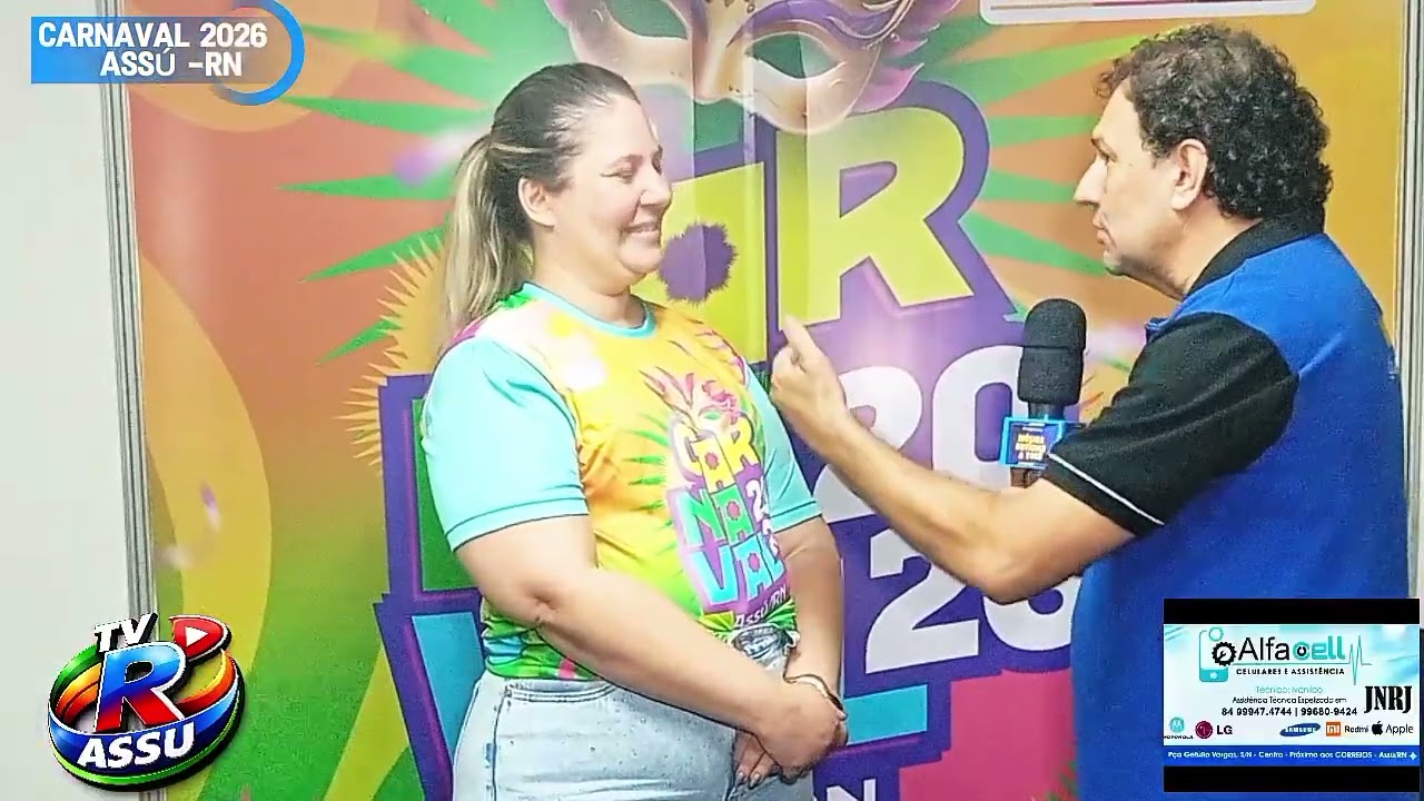 14-02-2026:COBERTURA CARNAVAL 2026 E NA TVR, ASSÚ POLO CENTRAL DE ASSÚ ( SEC. ALÂNA )