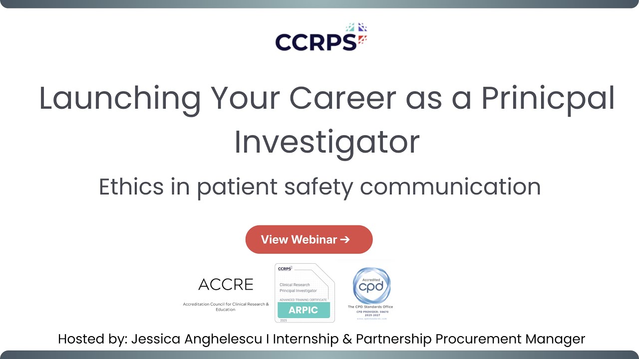 Ethics in Patient Safety Communication for Pharmacovigilance Certification