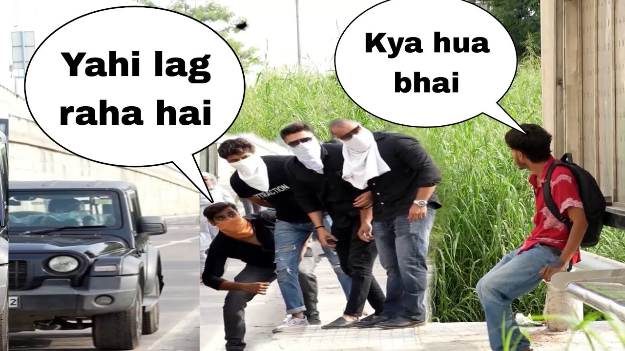 GANGSTERS Asking Address From Strangers Prank (PART 4) | Pranks In INDIA | ANS Entertainment