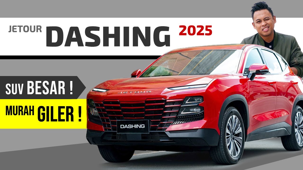 Jetour DASHING: Ini Kereta lah, Bukan Bedak Lelaki.