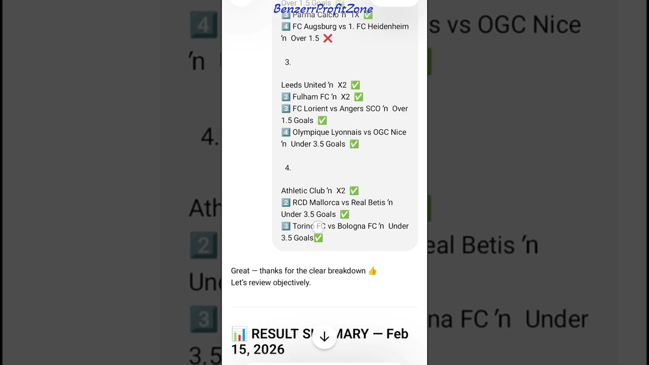 👉⭐ &ldquo;I Tested ChatGPT Football Predictions Today &mdash; Real Results & Analysis!&rdquo;