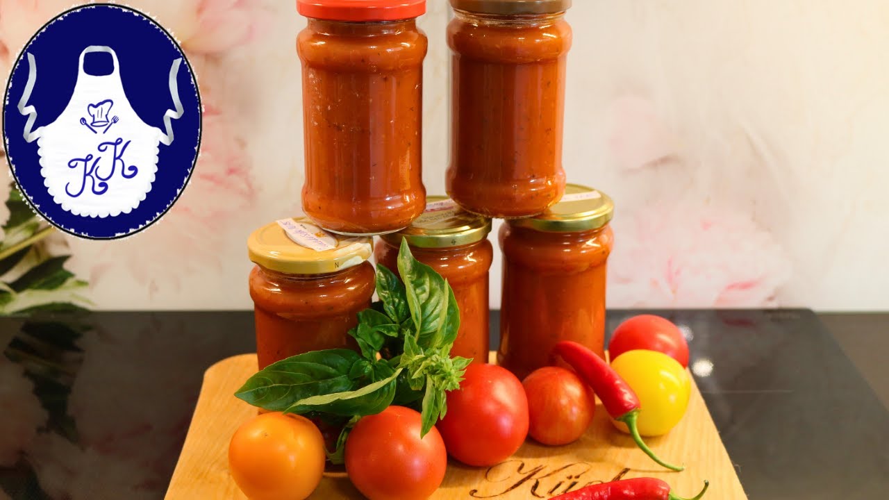 Lieblings-Tomatensauce 🍅 für Pasta, Pizza & mehr | Einkochen & Haltbar machen